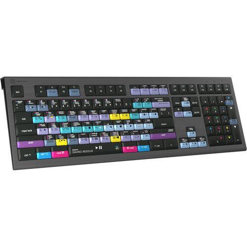 Logickeyboard ASTRA 2 Backlit Keyboard for DaVinci Resolve 17 for Mac