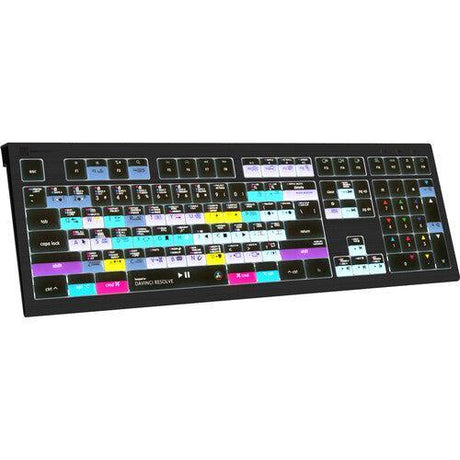 Logickeyboard ASTRA 2 Backlit Keyboard for DaVinci Resolve 17 for Mac
