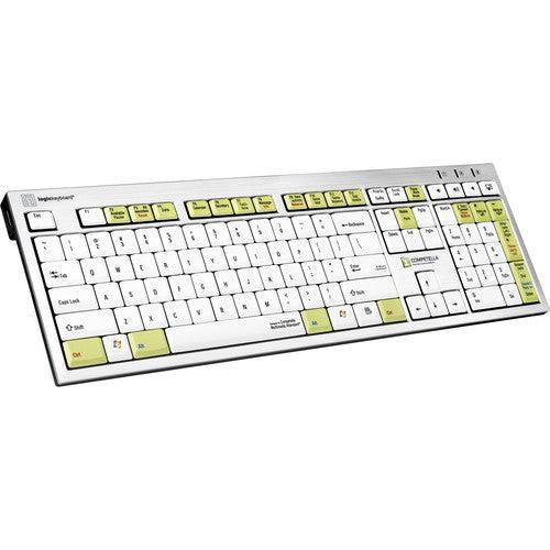 Logickeyboard Telecom Keyboard for Competella Multimedia