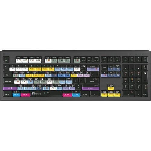 Logickeyboard ASTRA 2 Backlit Keyboard for Cinema 4D for Mac