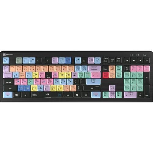 Logickeyboard ASTRA 2 Backlit Keyboard for Magix Vegas Pro 16 Windows