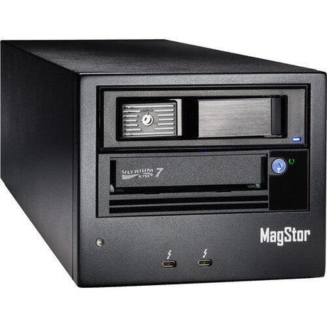 MagStor Thunderbolt 3 6TB LTO7 Tape Drive TAA and HDD Dock