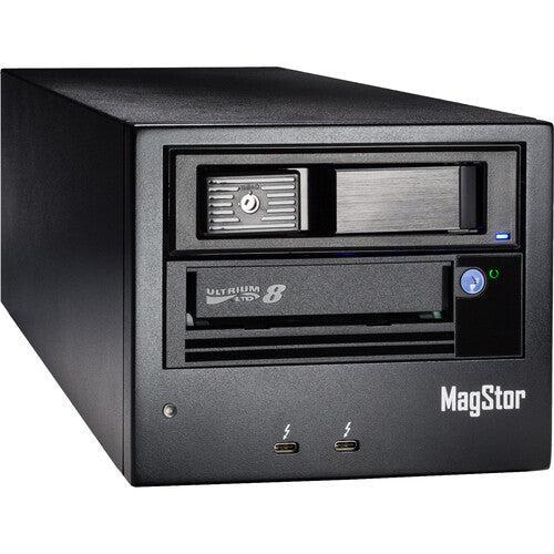 MagStor LTO8 12TB Thunderbolt 3 Tape Drive LTO-8 with Quantum LTFS for MAC