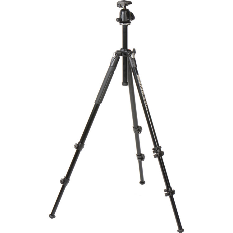 Manfrotto 290 Xtra Aluminium 3-Section Tripod Kit with Ball Head