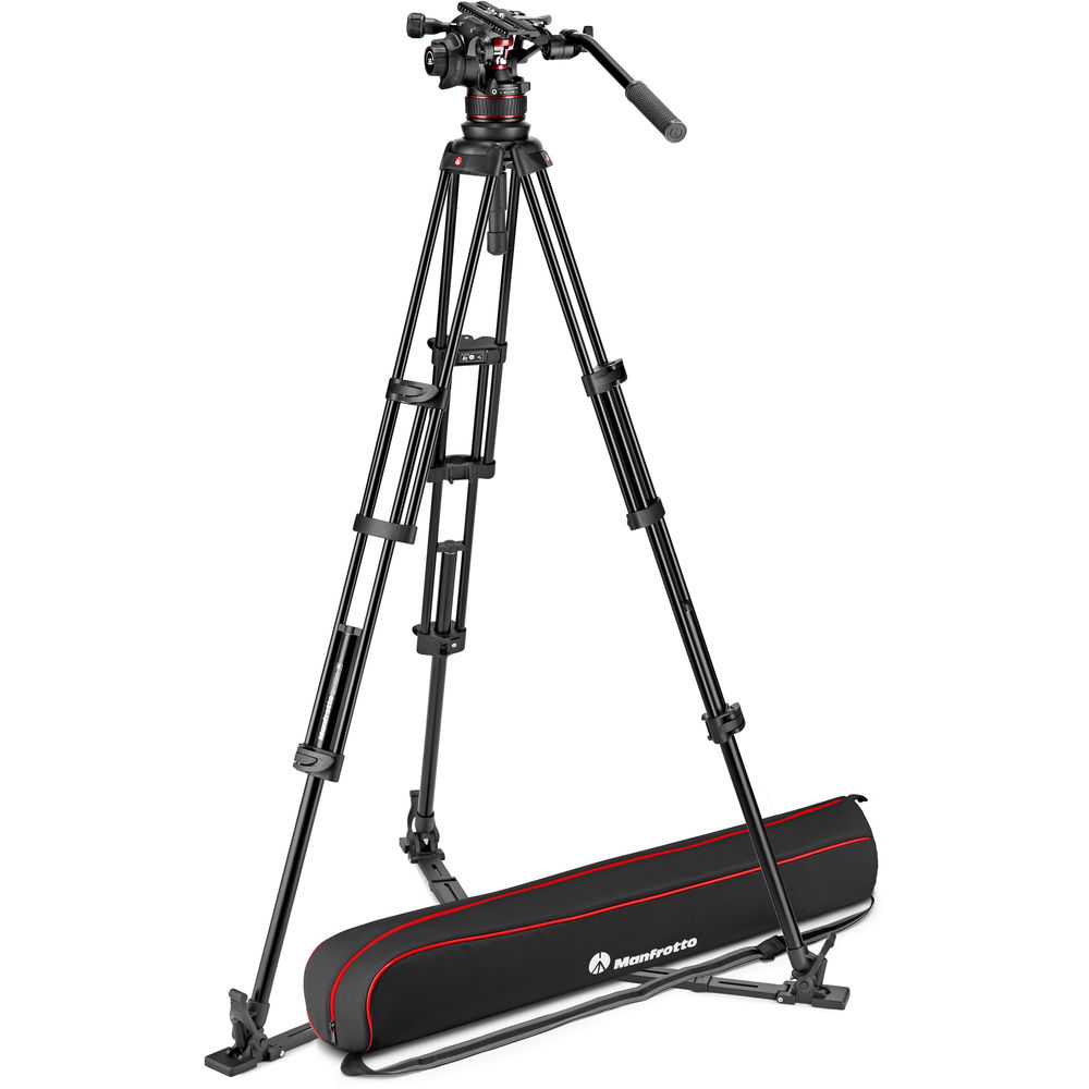 Manfrotto 612 Nitrotech Aluminium Twin Leg Tripod System