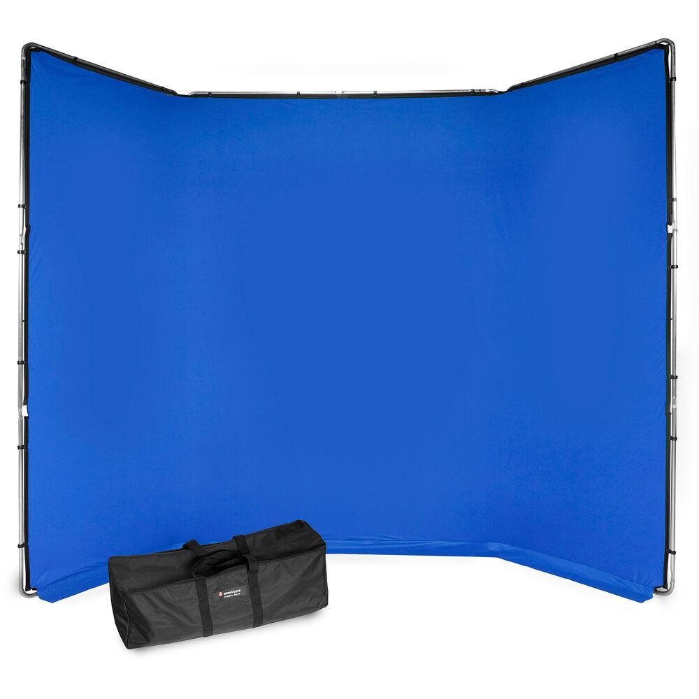 Manfrotto Blue Chroma Key FX Portable Background Kit