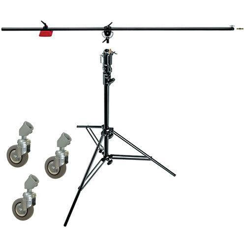 Manfrotto 085BS Heavy-Duty Boom and Stand in Black