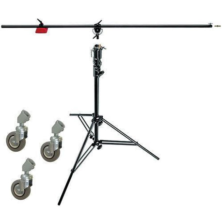 Manfrotto 085BS Heavy-Duty Boom and Stand in Black