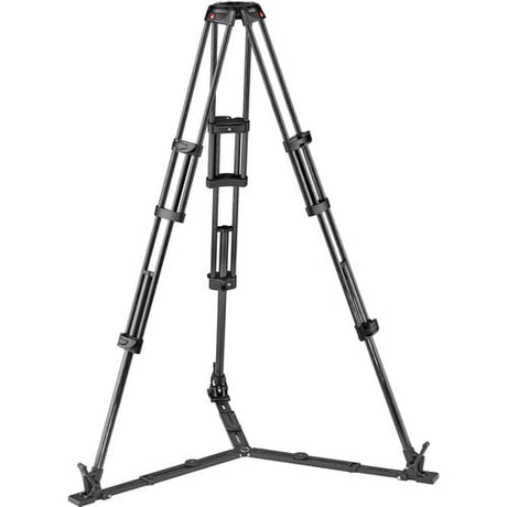 Manfrotto Carbon Fibre Twin Leg Video Tripod Legs Only with Ground Spreader