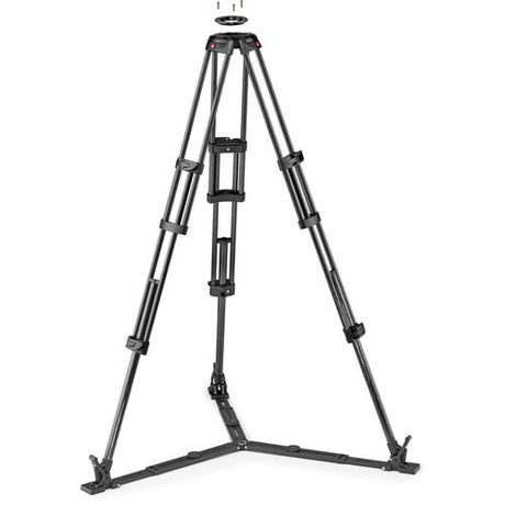 Manfrotto Carbon Fibre Twin Leg Video Tripod Legs Only with Ground Spreader