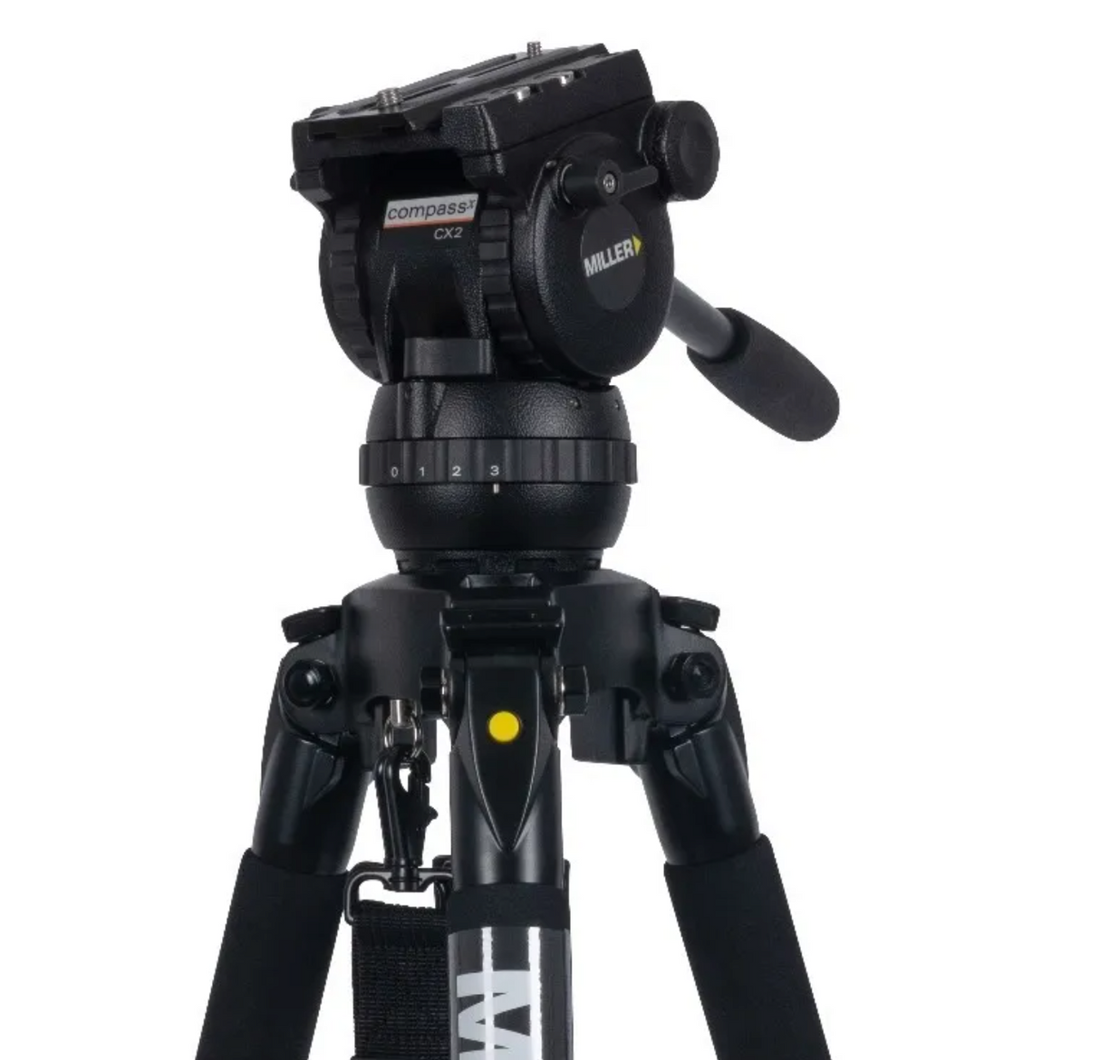 Miller CX2 Solo-Q 75 2-Stage Carbon Fibre Tripod System