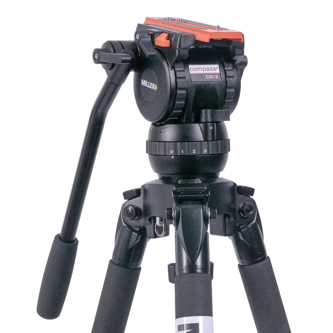Miller 4025 Versa CXV2 Solo 75 2-STG (Alloy) Tripod System with Bag