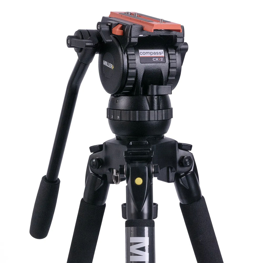 Miller 4030 Versa CXV2 Solo-Q 75 3-STG (Carbon Fibre) Tripod System with Bag