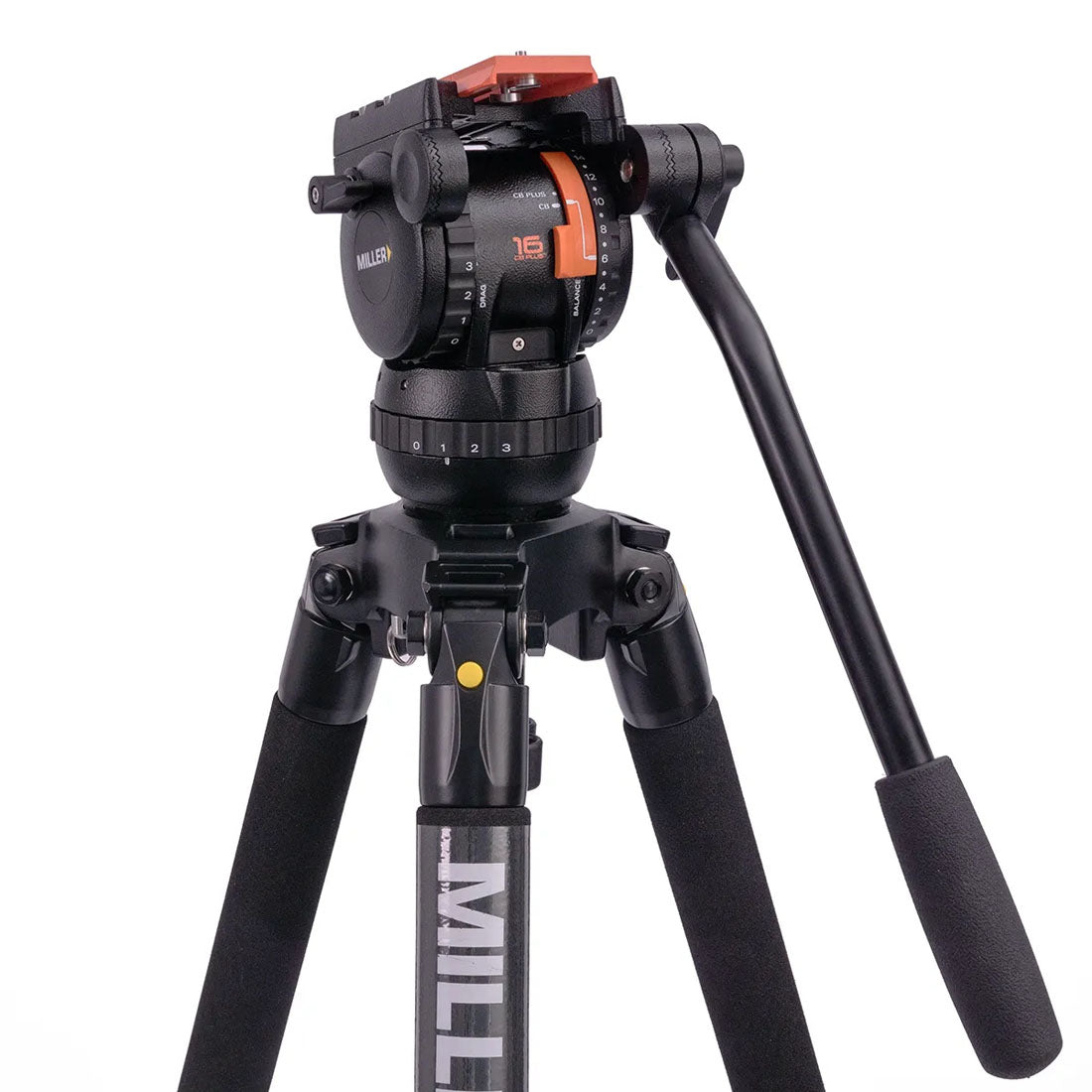 Miller 4057 Versa CXV6 Solo-Q 75 2-STG (Carbon Fibre) Tripod System with Bag