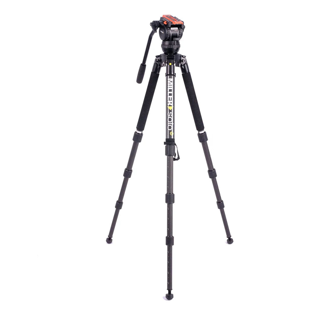 Miller 4060 Versa CXV6 Solo-Q 75 3-STG (Carbon Fibre) Tripod System with Bag