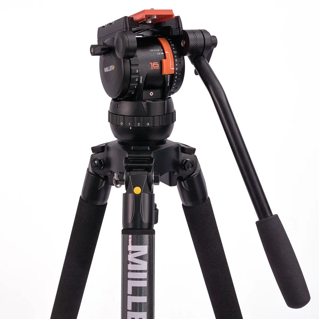 Miller 4060 Versa CXV6 Solo-Q 75 3-STG (Carbon Fibre) Tripod System with Bag