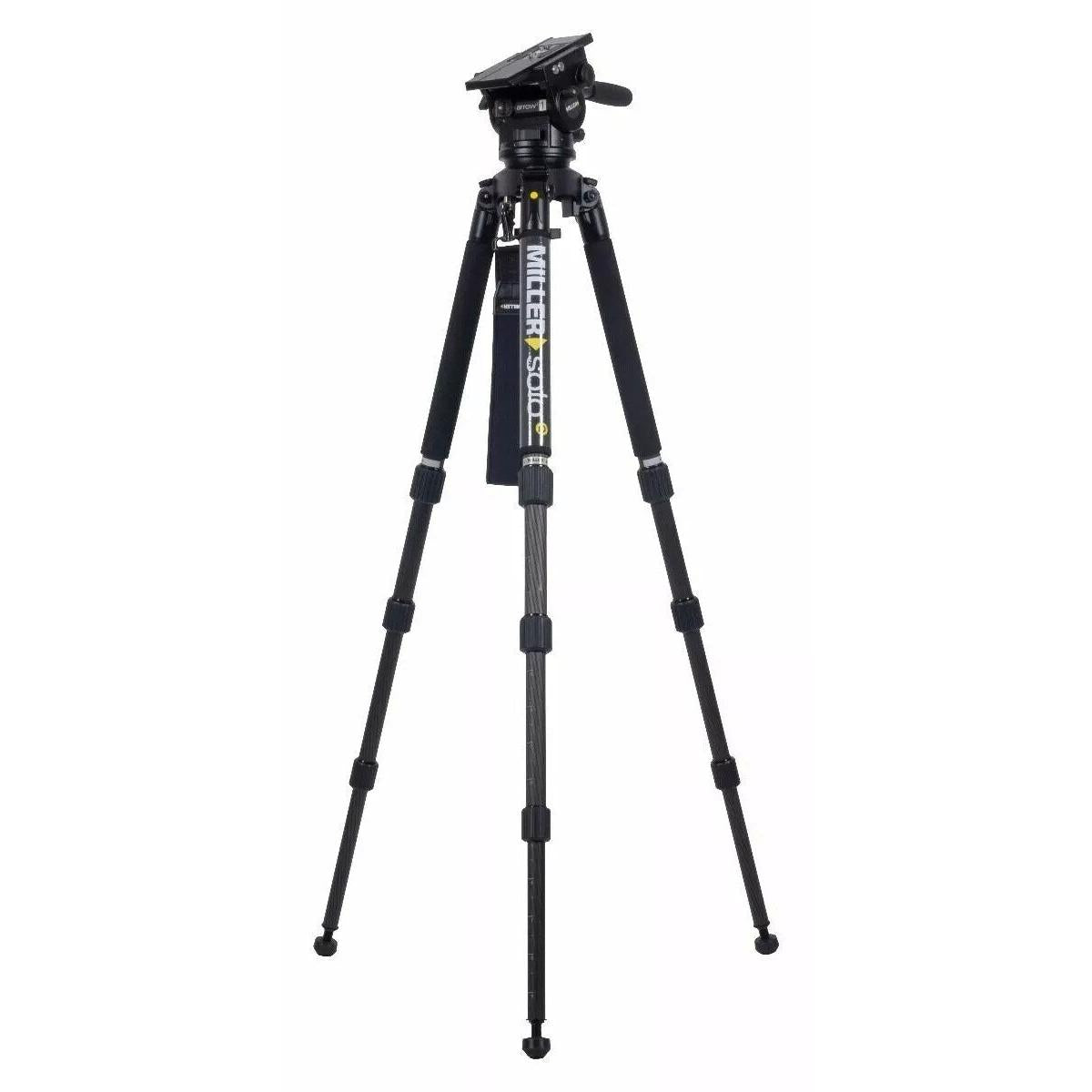 Miller Arrowx 1 Solo-Q 100 3 Stage Carbon Fibre Tripod System
