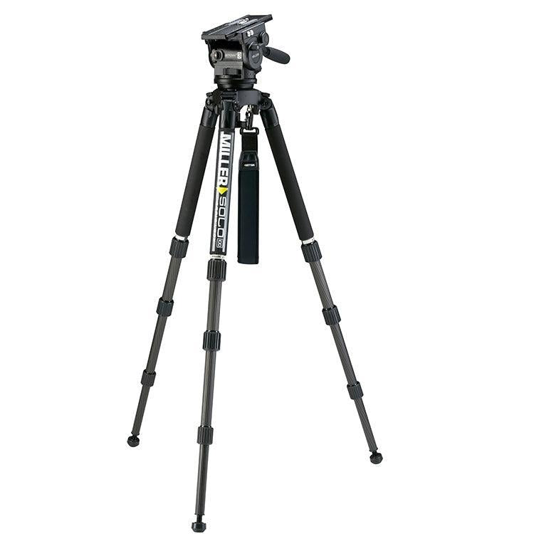 Miller ArrowX 3 Solo 100 3 Stage Carbon Fibre Tripod System
