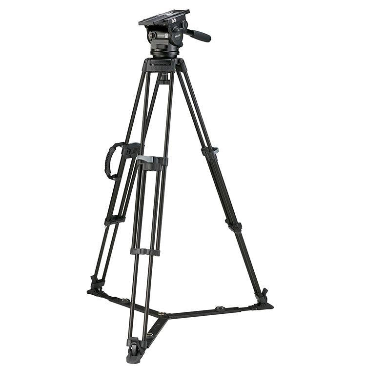 Miller ArrowX 5 Sprinter II 1 Stage Alloy Tripod System with Ground Spreader