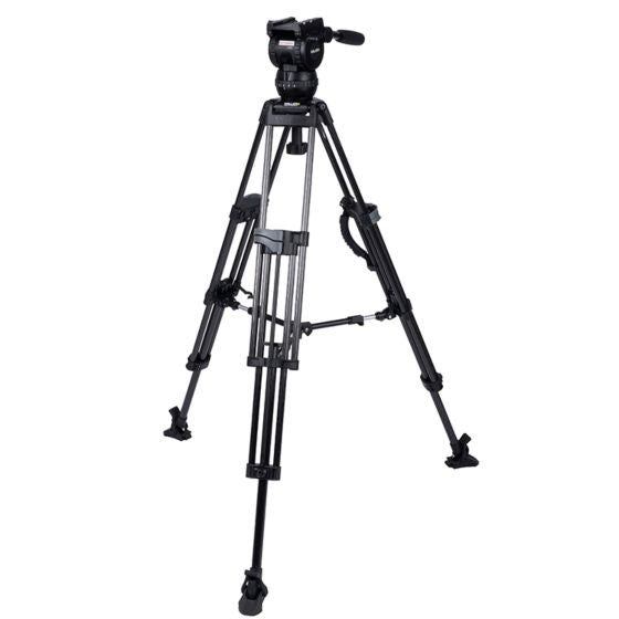 Miller Compass CX8 75 Sprinter II 2 Stage Carbon Fibre Tripod with Mid-Level Spreader
