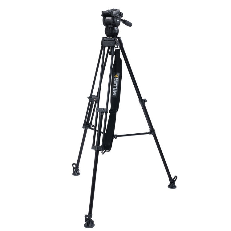 Miller CompassX CX2 Fluid Head with Toggle 1-Stage LW Alloy Tripod