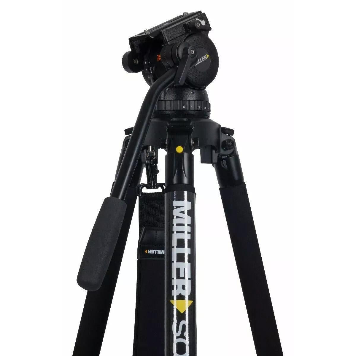Miller CX10 Solo-Q 100 3 Stage Carbon Fibre Tripod System