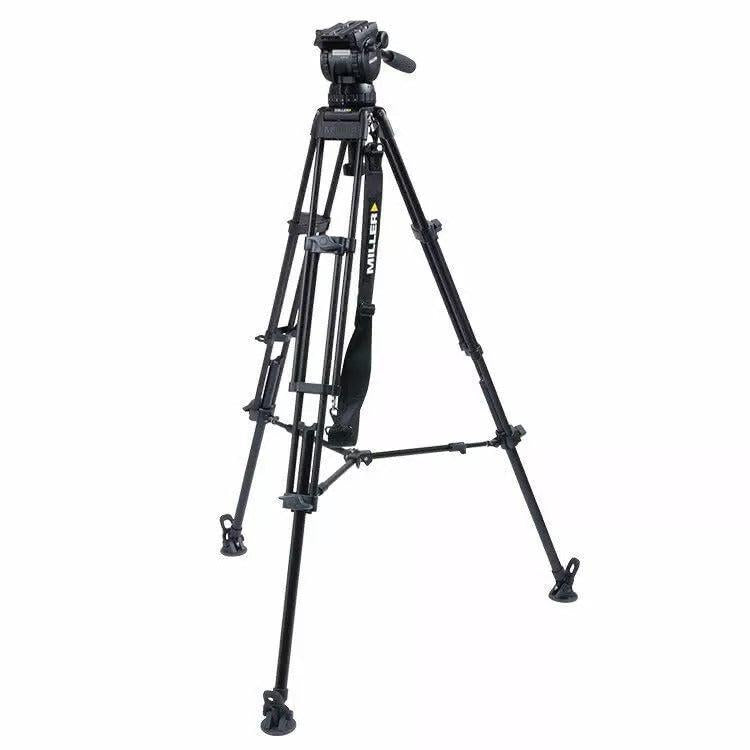 Miller CX10 Toggle 2 Stage Alloy Tripod System with Above Ground Spreader