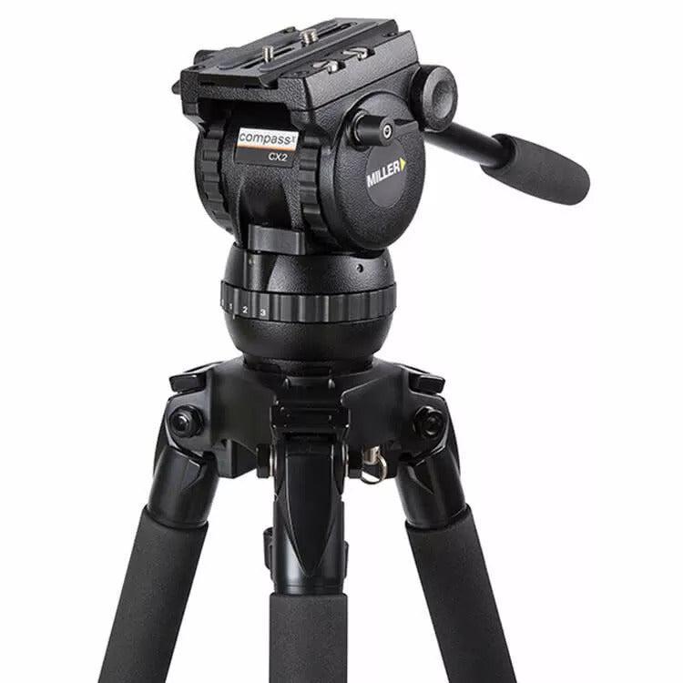Miller CX2 Head and 75 Sprinter II Carbon Fibre Tripod System