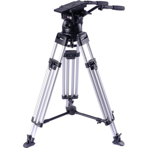 Miller SkyX 8 Fluid Head with HD 1-Stage Alloy Tripod (Mid-Level Spreader) and Dolly