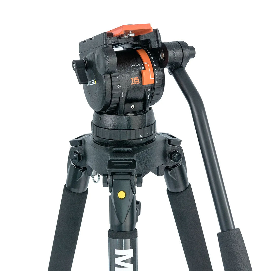 Miller Versa 4117 CXV10 Solo-Q 100 2-STG (Carbon Fibre) Tripod System With Bag