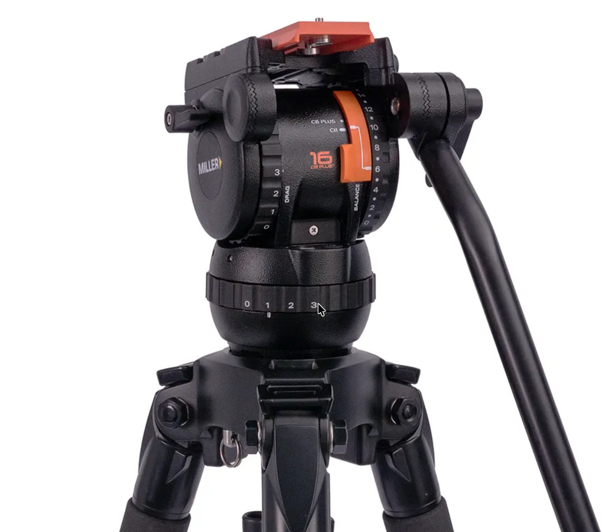 Miller Versa CXV6 Head with Solo 75 2-Stage Alloy Tripod & Soft Case