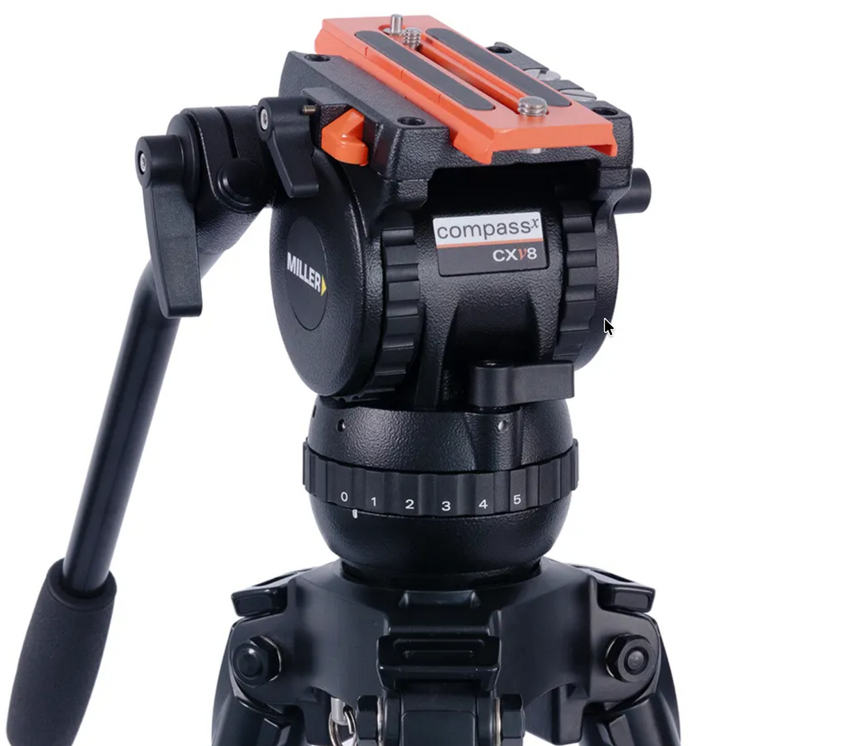 Miller Versa CXV8 Head with Solo 75 2-Stage Alloy Tripod & Soft Case