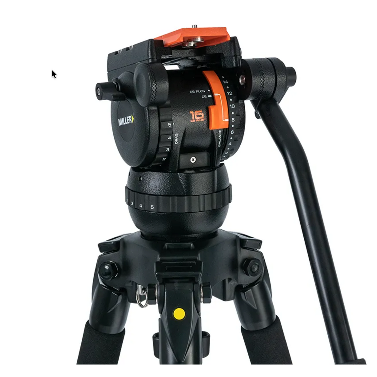 Miller Versa CXV8 Solo-Q 75 2-Stage Carbon Fibre Tripod System with Soft Case