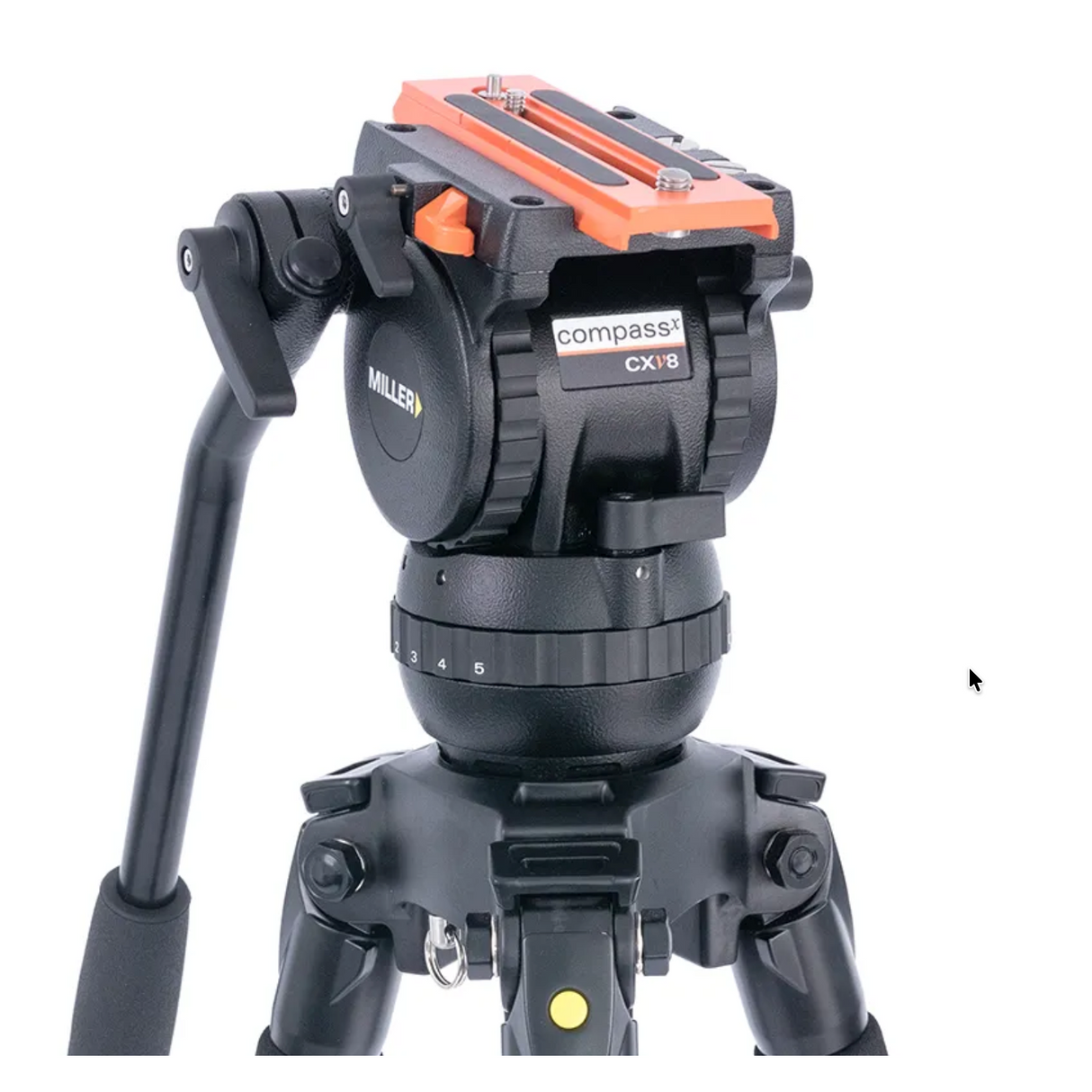 Miller Versa CXV8 Solo-Q 75 2-Stage Carbon Fibre Tripod System with Soft Case