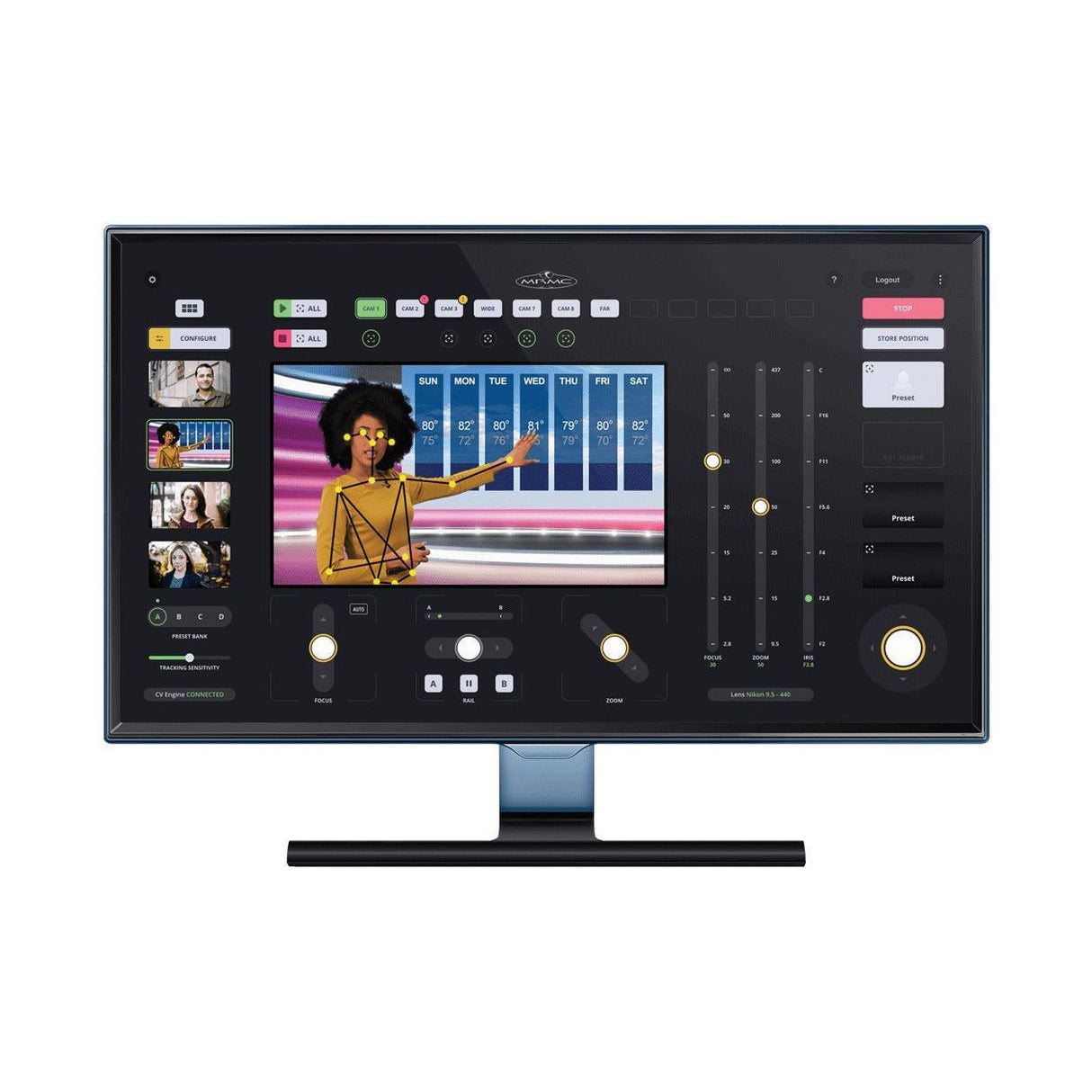 MRMC Polymotion Chat Pro Software for 1 P/T Head - Software Only