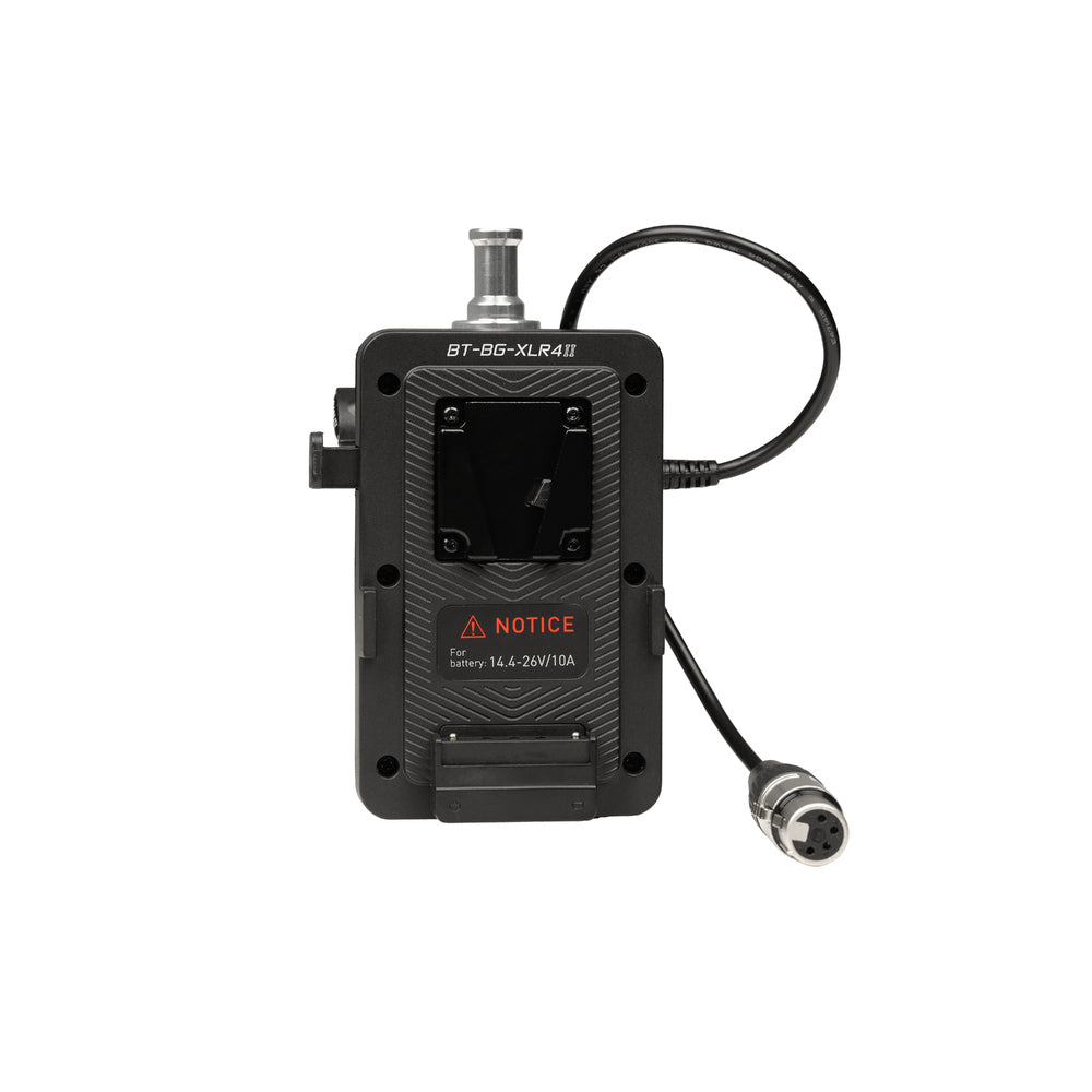 Nanlite V-Mount Battery Grip with 4-Pin XLR Connector