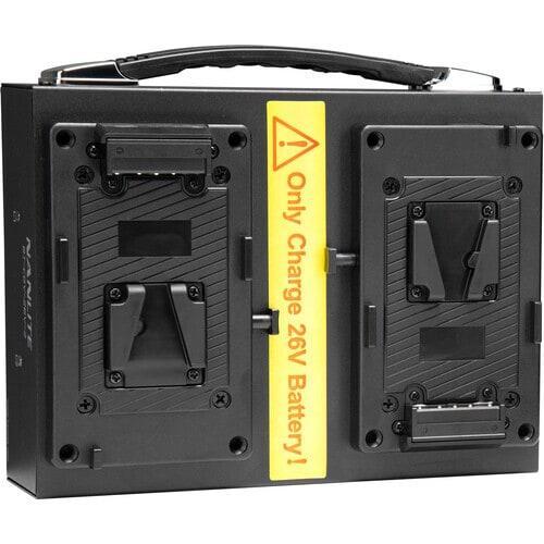 Nanlite BTCGV-26V2 Dual 26V V-Mount Battery Charger