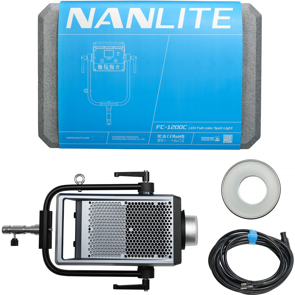 Nanlite FC-1200C Full Colour RGB LED Spotlight