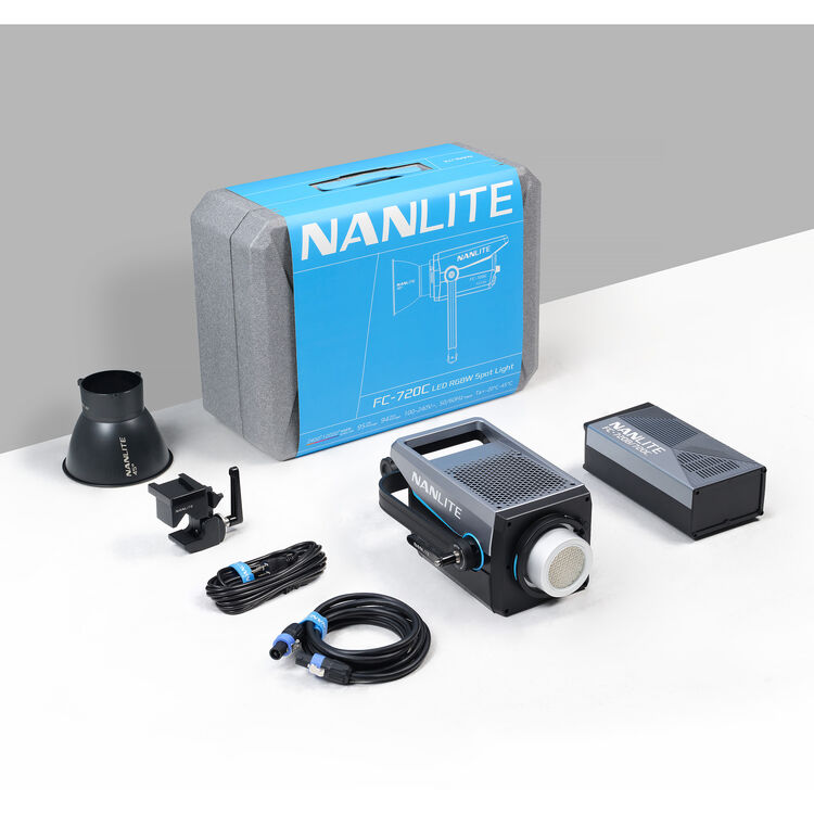 Nanlite FC-720C Full Colour RGB LED Spotlight