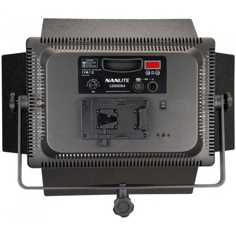 Nanlite 1200DSA DMX LED Panel With VLOCK Battery Feature and Barn Doors