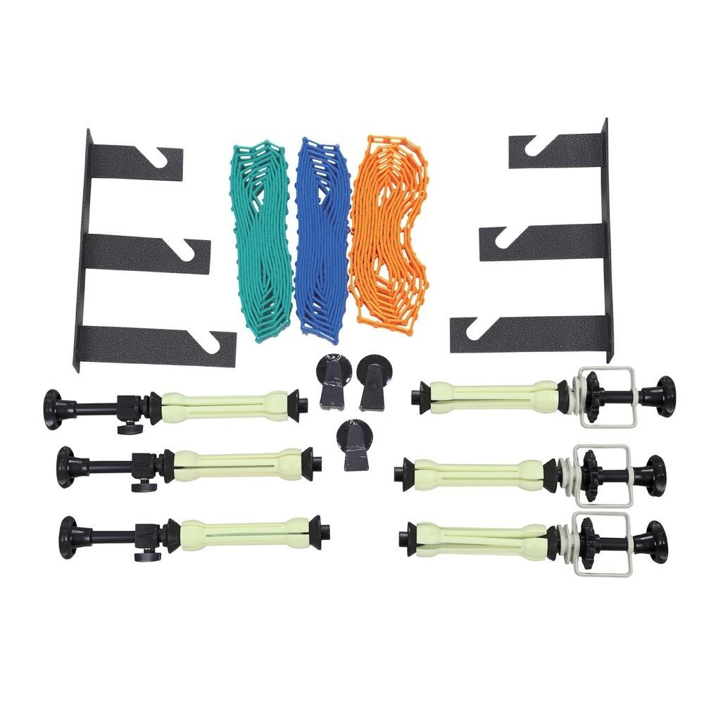 Nanlite BE-3 Studio Background 3 Roller Support Bracket Holder for 3 Paper Backdrops