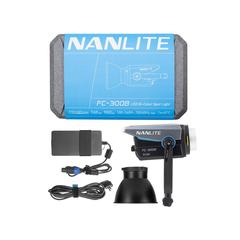 Nanlite FC-300B Bi-Colour LED spotlight