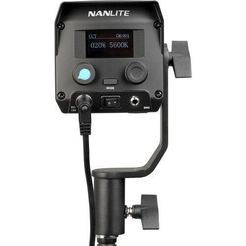 Nanlite Forza 60B II monolight Bi-colour LED light with Battery Handle and Bowens adaptor