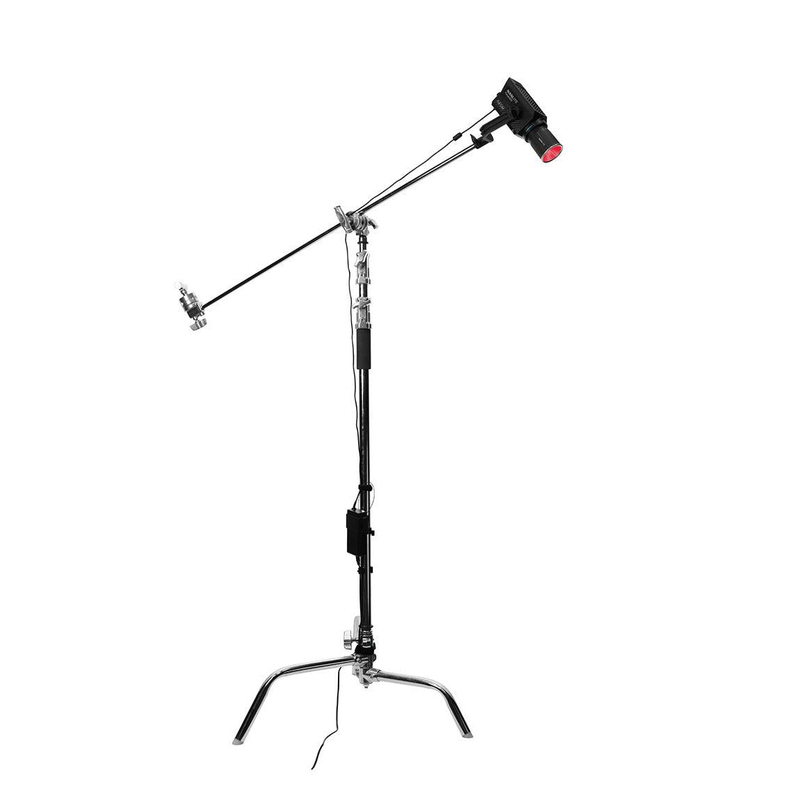 Nanlite Forza 60C RGBLAC LED Spot Light with Battery Handle & Bowens Adaptor
