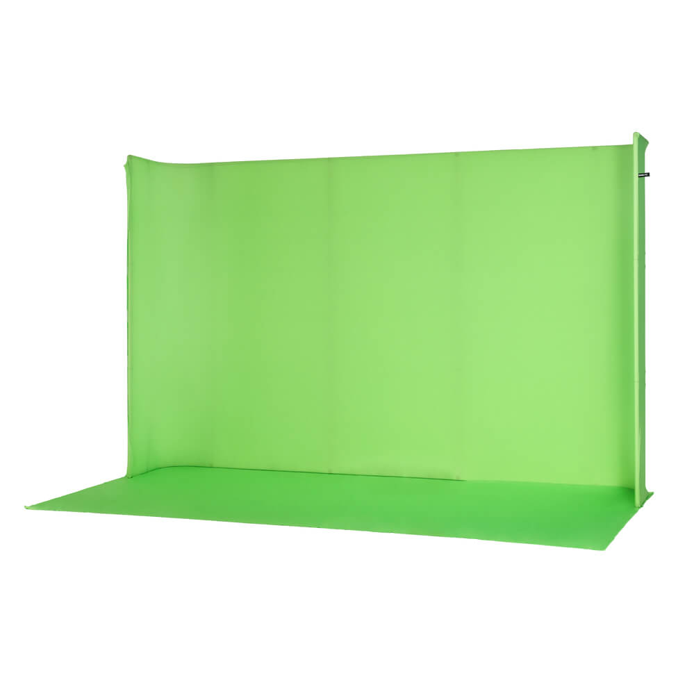Nanlite LG-3522U 3.5m wide U shaped Green Screen self standing kit