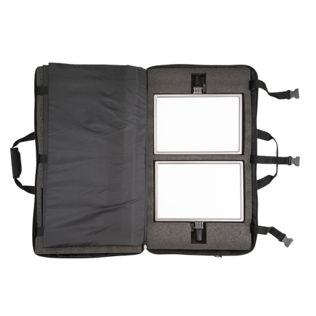 Nanlite Lumipad 25 soft LED Panel Twin kit with Light Stands