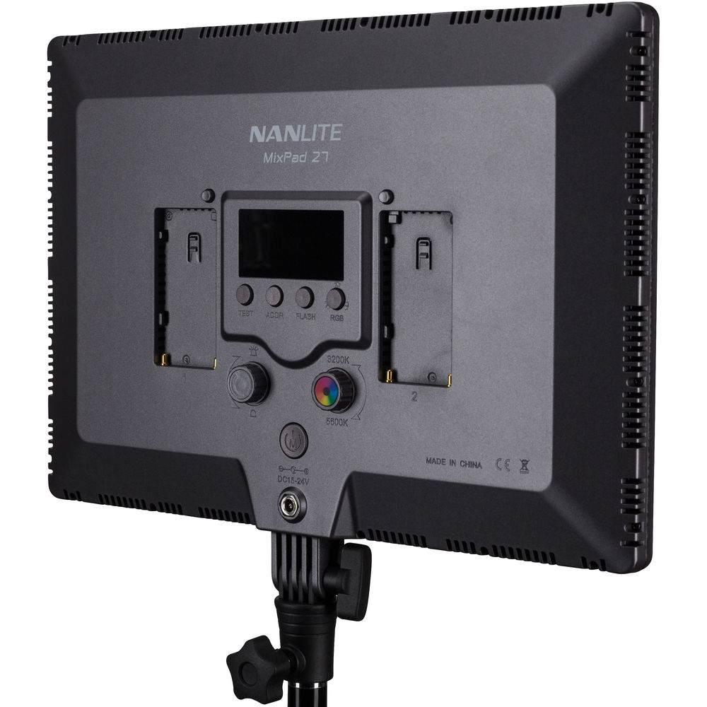 Nanlite MixPad 27 Tunable RGB Hard and Soft LED Panel