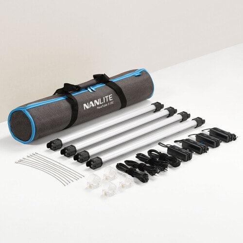 Nanlite PavoTube II 15C RGBWW 2ft LED tube 4 kit