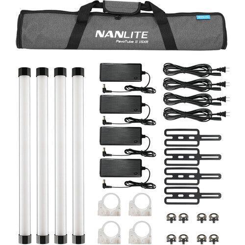 Nanlite PavoTube II 15XR 2ft RGBWW LED tube 4KIT