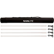 Nanlite Pavotube T8-7X LED Tube 4 Light Kit with Bag